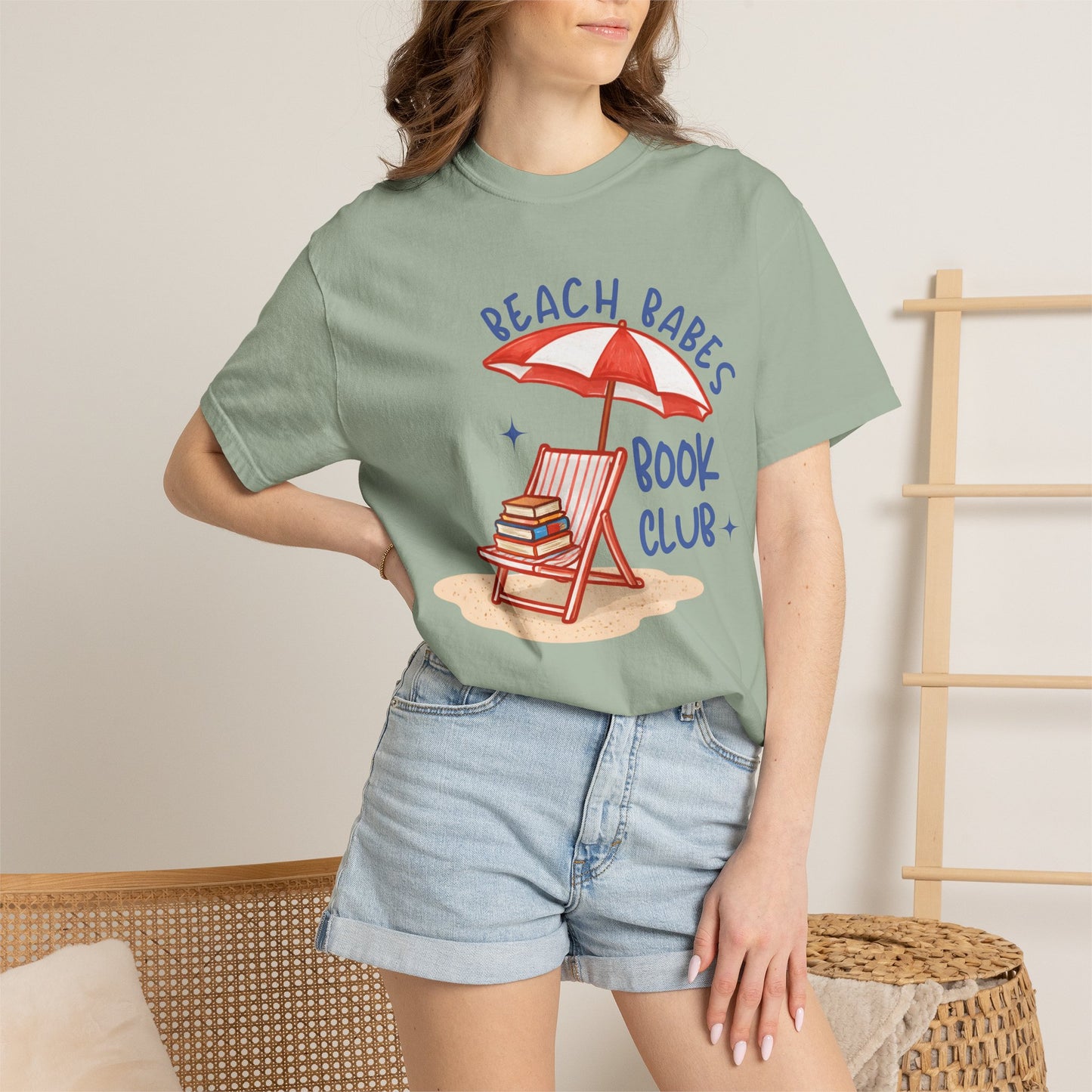 Beach Babes Book Club Shirt • Beach Reader Graphic Tee • Coastal Summer Book Lover Shirt • Vacation Outfit