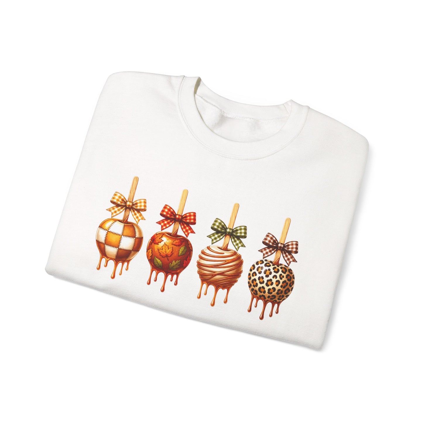 Caramel Apple Crewneck • Fall Apple Shirt • Autumn Graphic Tee • Baseball Caramel Apple Tee • Pumpkin Spice Shirt • Cute Fall Sweatshirt • Comfort Colors Tee