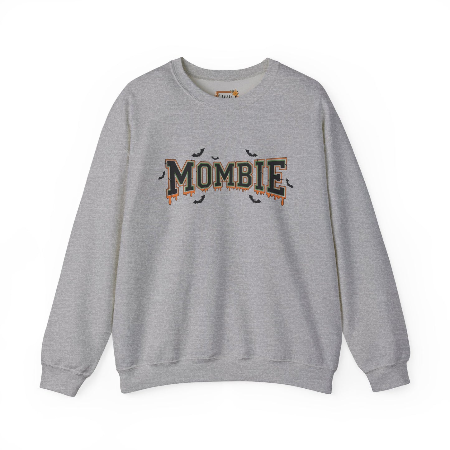 Mombie Crewneck Sweatshirt - Cozy Halloween Apparel, Great Gift for Moms, Fall Fashion, Spooky Season, Funny Sweater