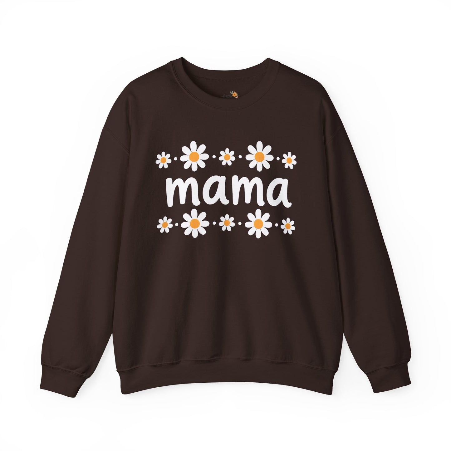 Retro Daisy Mama Crewneck • Floral Mama Sweatshirt • Cozy Motherhood Gift • Boutique Mom Pullover