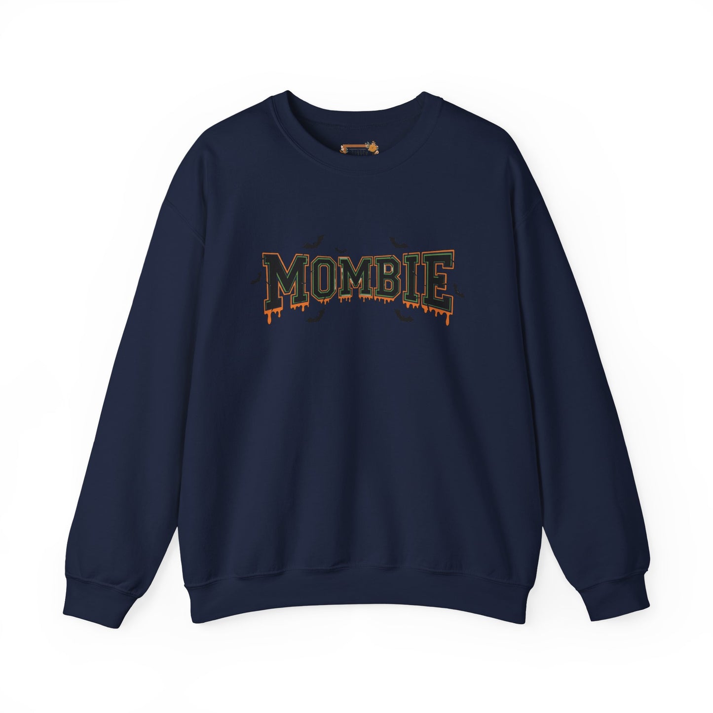 Mombie Crewneck Sweatshirt - Cozy Halloween Apparel, Great Gift for Moms, Fall Fashion, Spooky Season, Funny Sweater