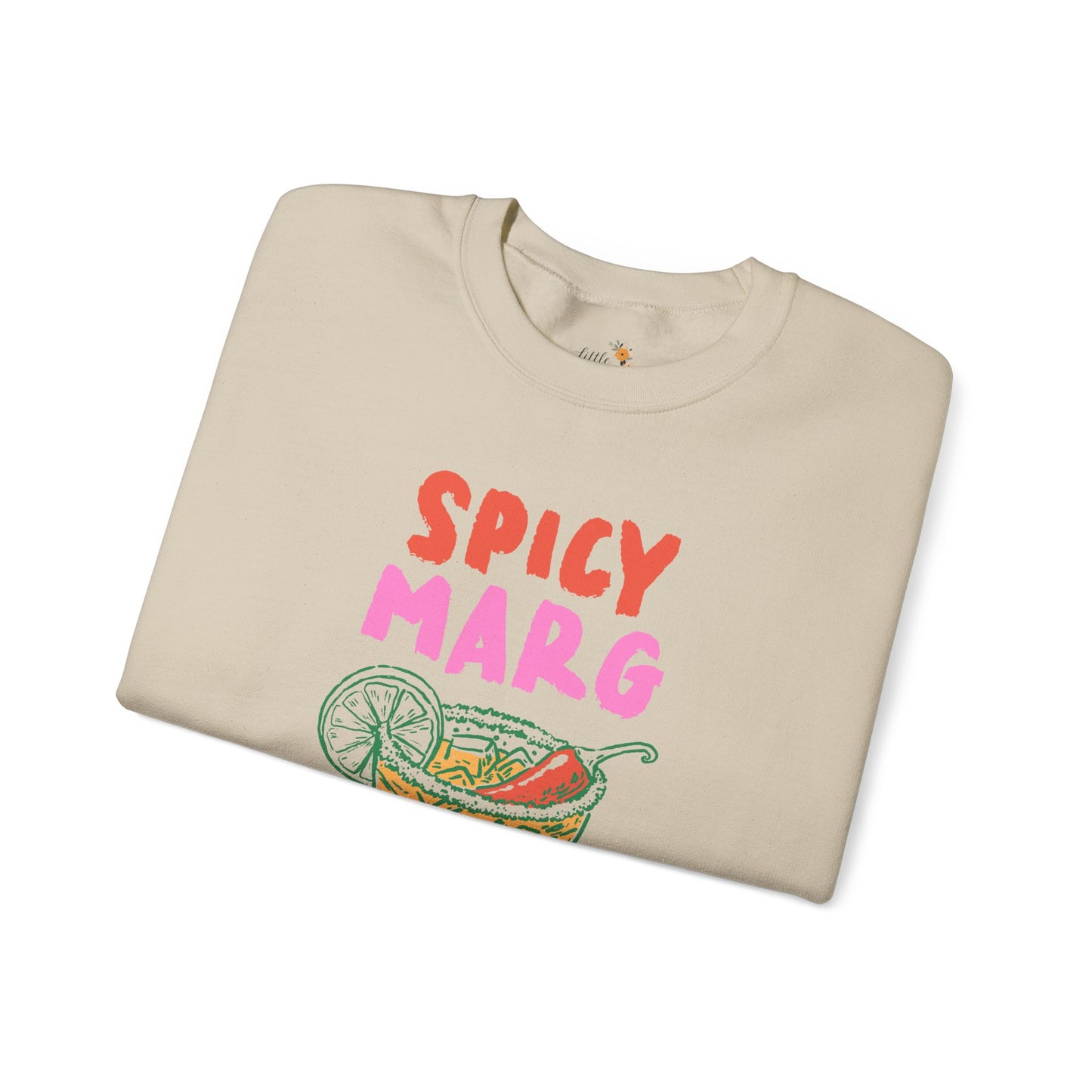 Spicy Marg Sweatshirt • Margarita Summer Crewneck • Girls Night Vacation Sweatshirt • Beach Fiesta Pullover