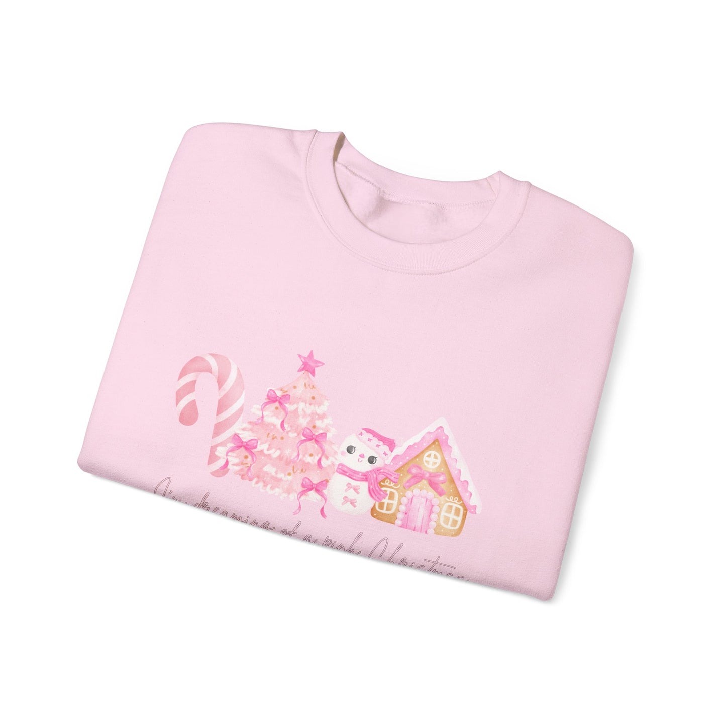 Pink Christmas Crewneck Sweatshirt