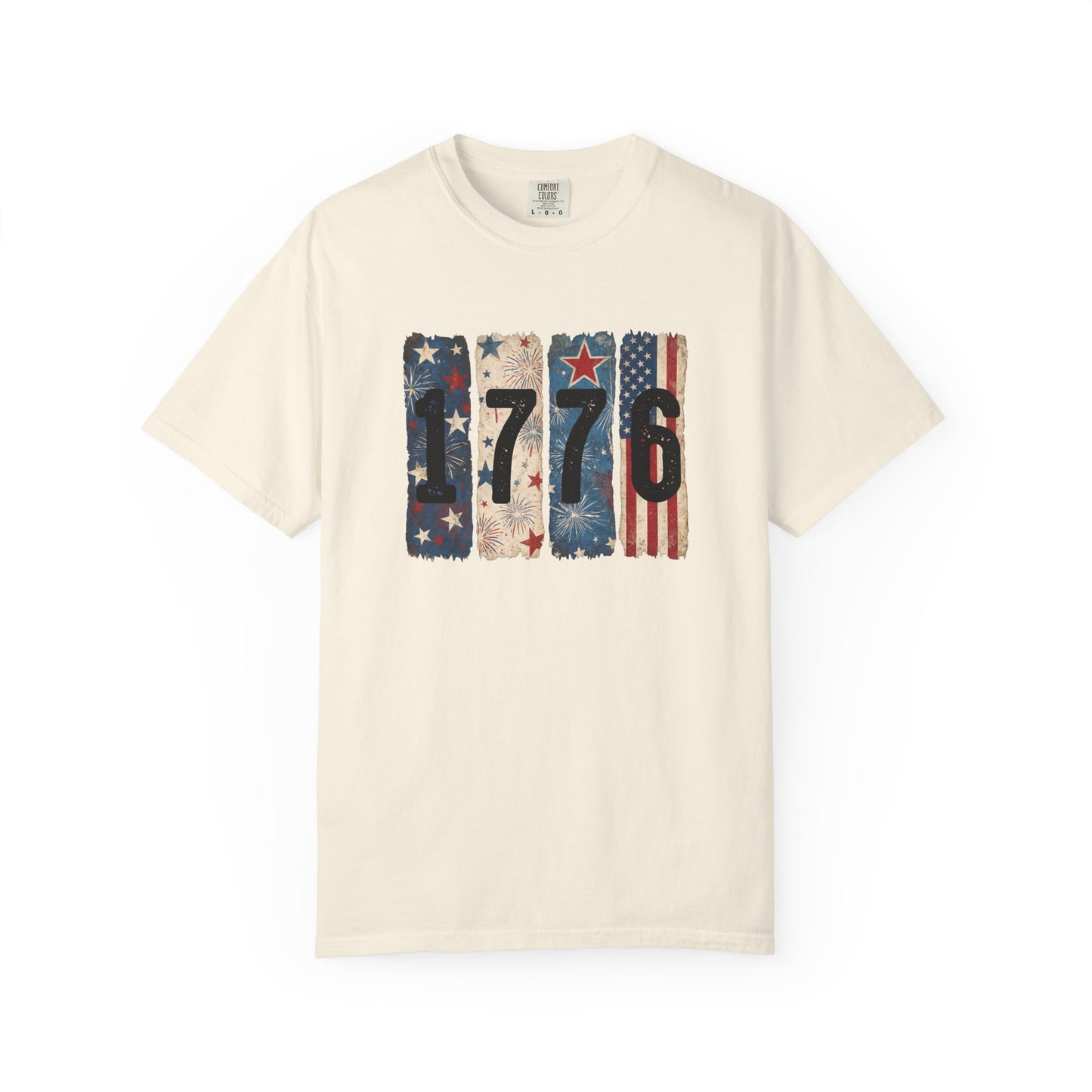 1776 Vintage America T-Shirt • Retro 4th of July Shirt • Red White Blue Graphic Tee