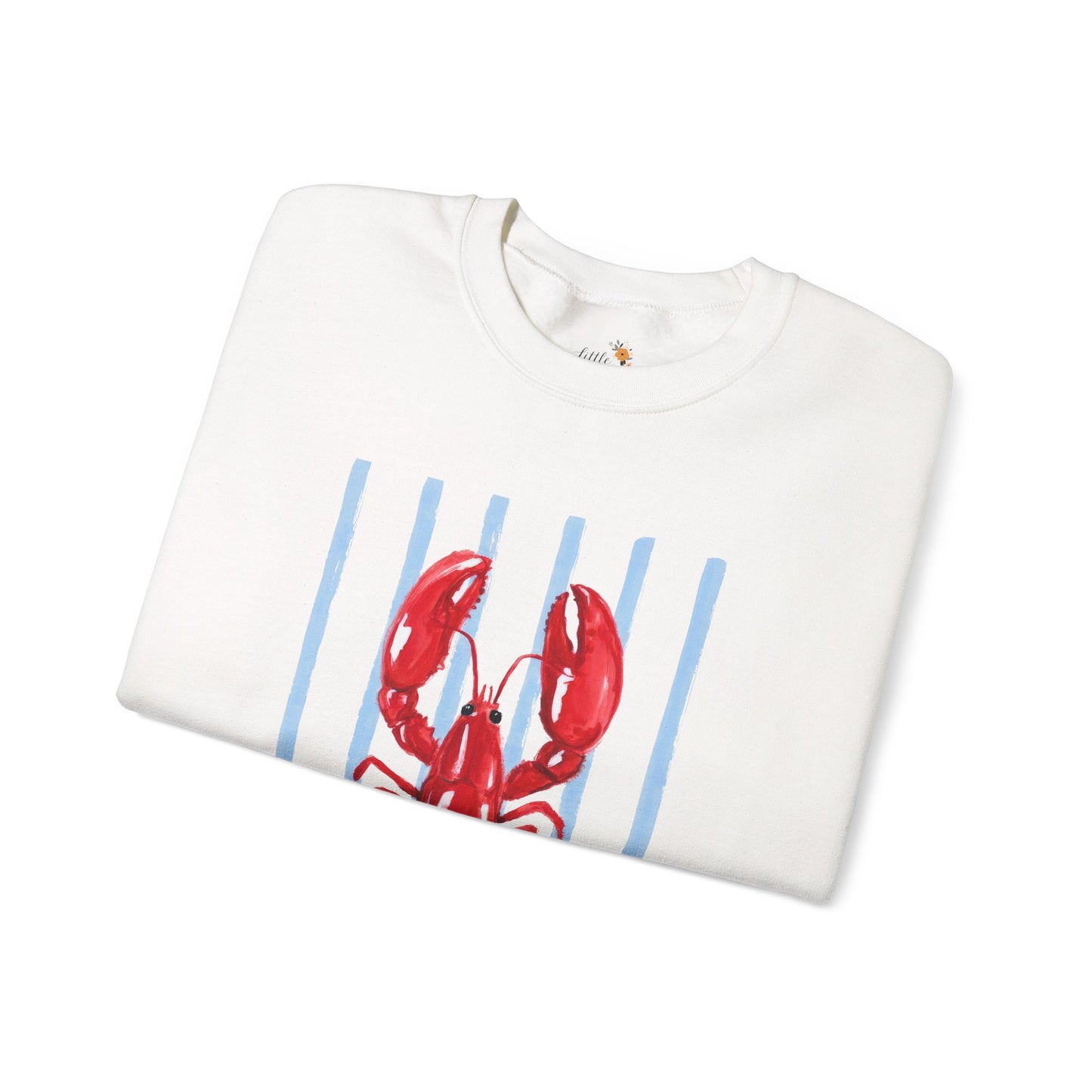 Coastal Lobster Sweatshirt • Beach Vacation Crewneck • Summer Coastal Graphic Sweatshirt • Nautical Pullover