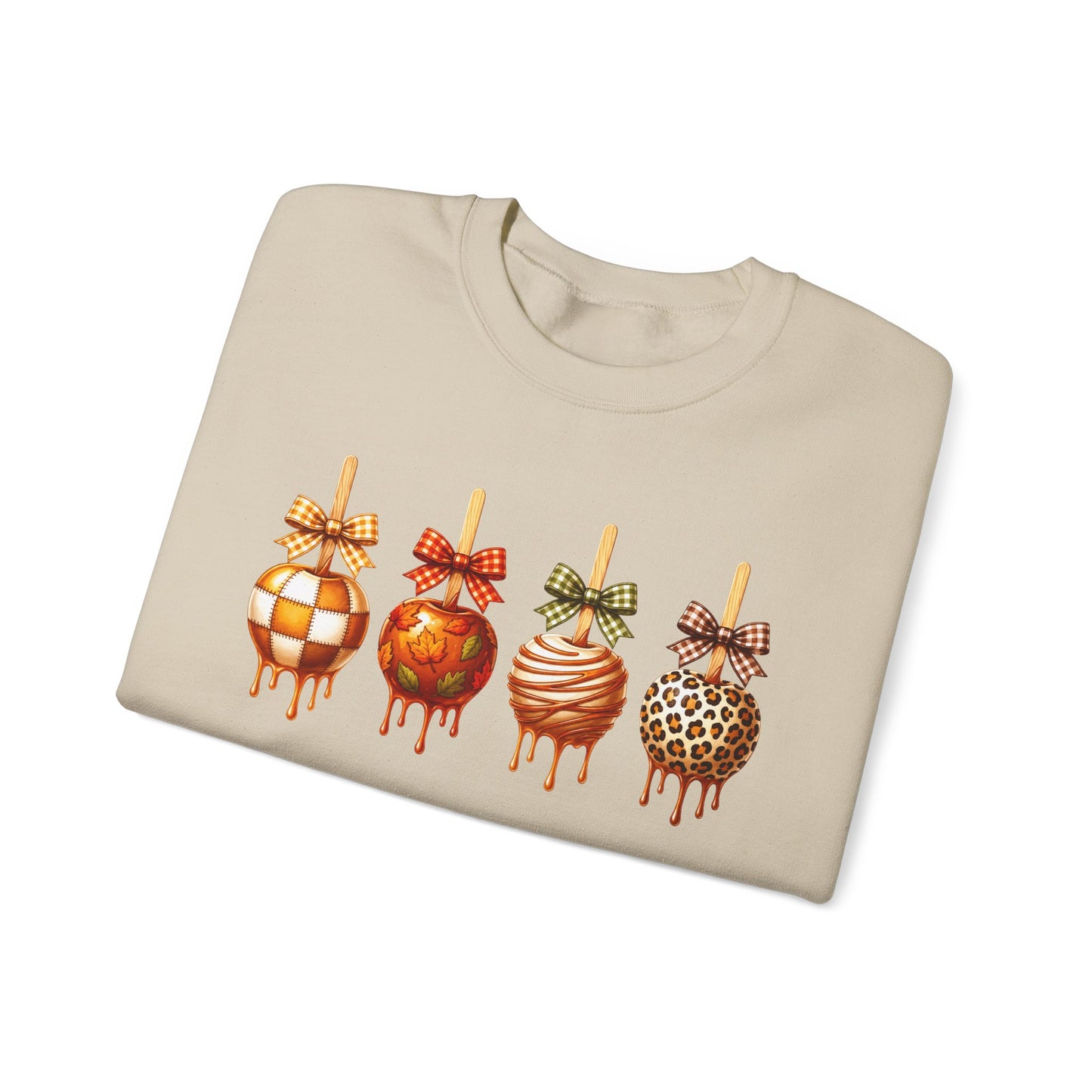 Caramel Apple Crewneck • Fall Apple Shirt • Autumn Graphic Tee • Baseball Caramel Apple Tee • Pumpkin Spice Shirt • Cute Fall Sweatshirt • Comfort Colors Tee