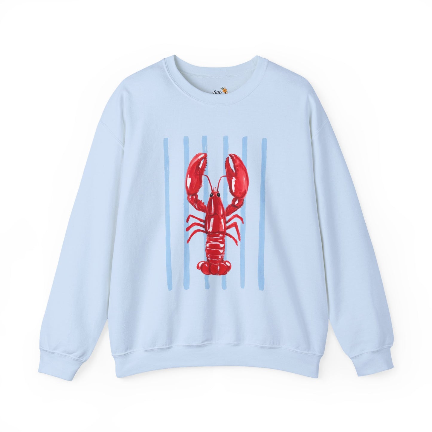 Coastal Lobster Sweatshirt • Beach Vacation Crewneck • Summer Coastal Graphic Sweatshirt • Nautical Pullover