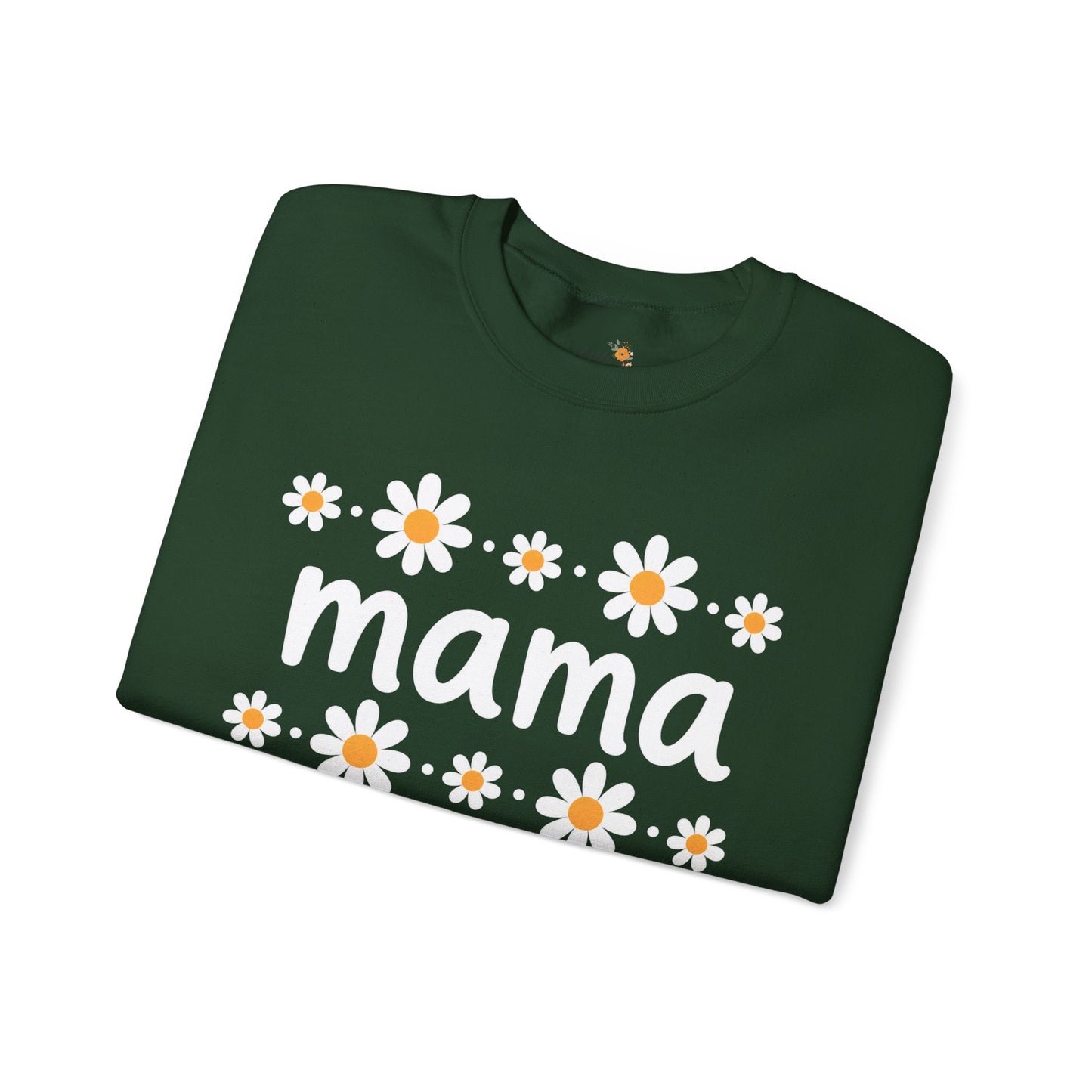 Retro Daisy Mama Crewneck • Floral Mama Sweatshirt • Cozy Motherhood Gift • Boutique Mom Pullover