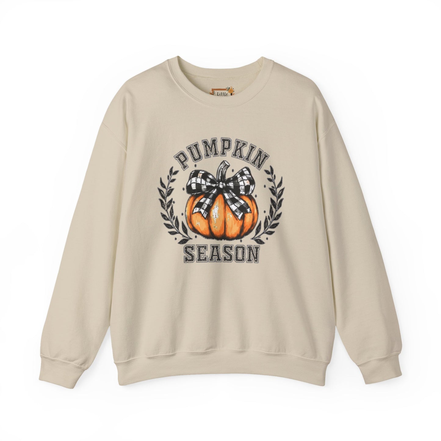 Pumpkin Season Crewneck Sweatshirt, Cozy Fall Apparel, Unisex Sweatshirt, Autumn Fashion, Thanksgiving Gift, Seasonal Style