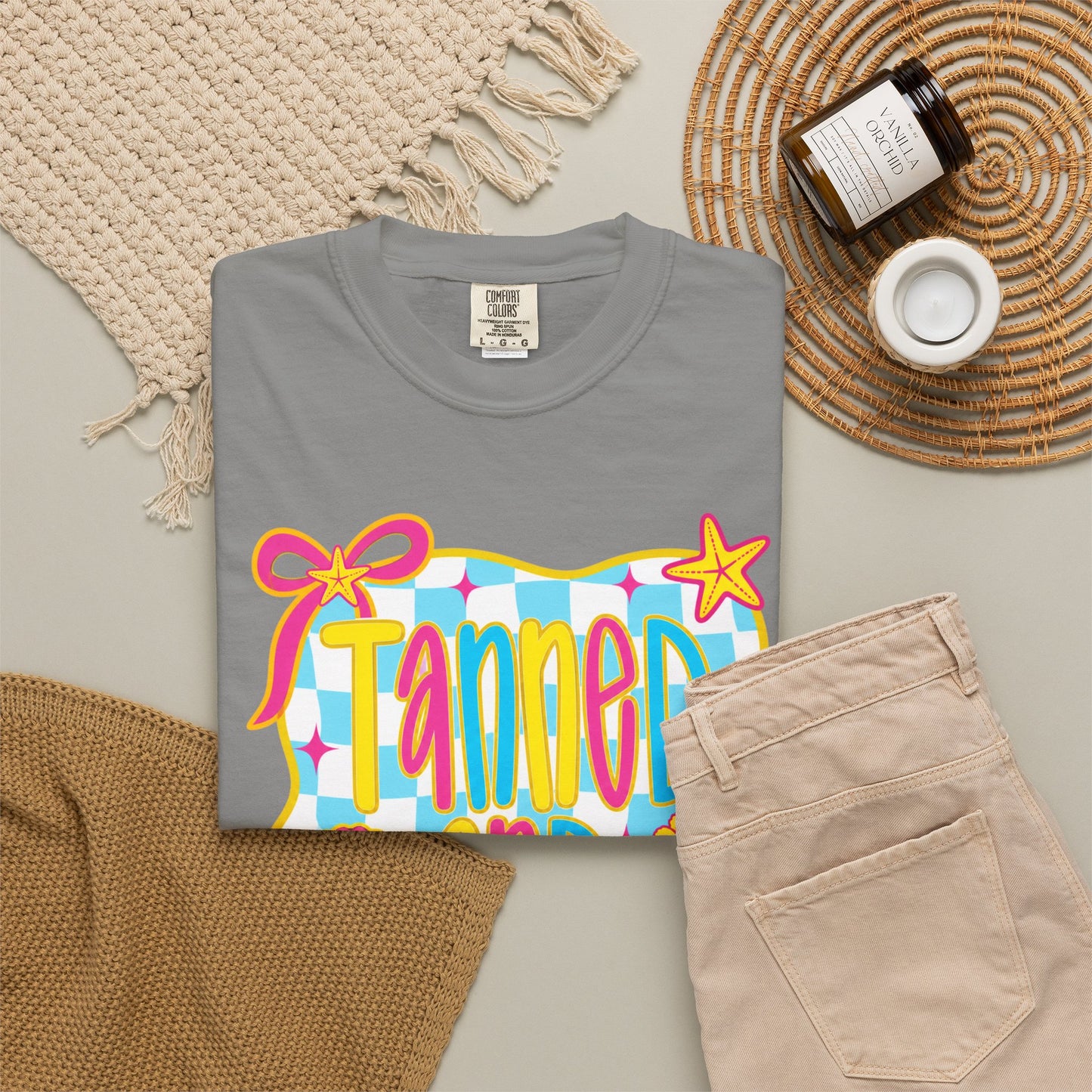 Tanned and Tipsy Shirt • Beach Vacation Graphic Tee • Summer Beach Girl Shirt • Tropical Summer Outfit