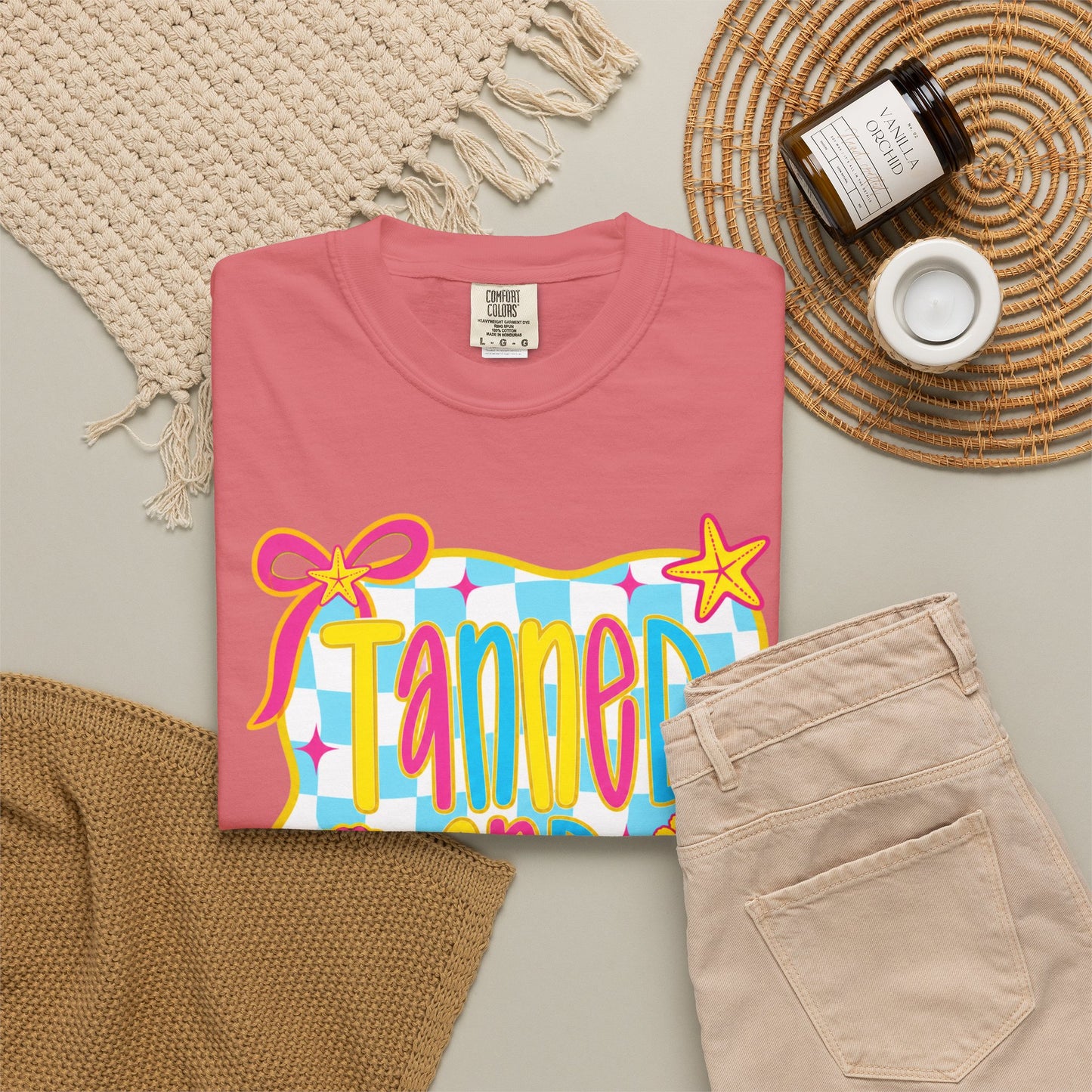 Tanned and Tipsy Shirt • Beach Vacation Graphic Tee • Summer Beach Girl Shirt • Tropical Summer Outfit