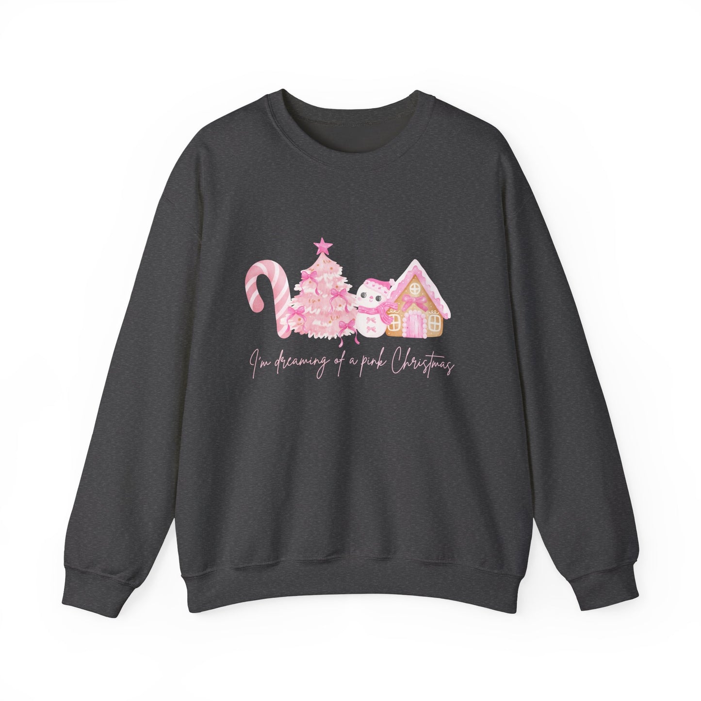 Pink Christmas Crewneck Sweatshirt