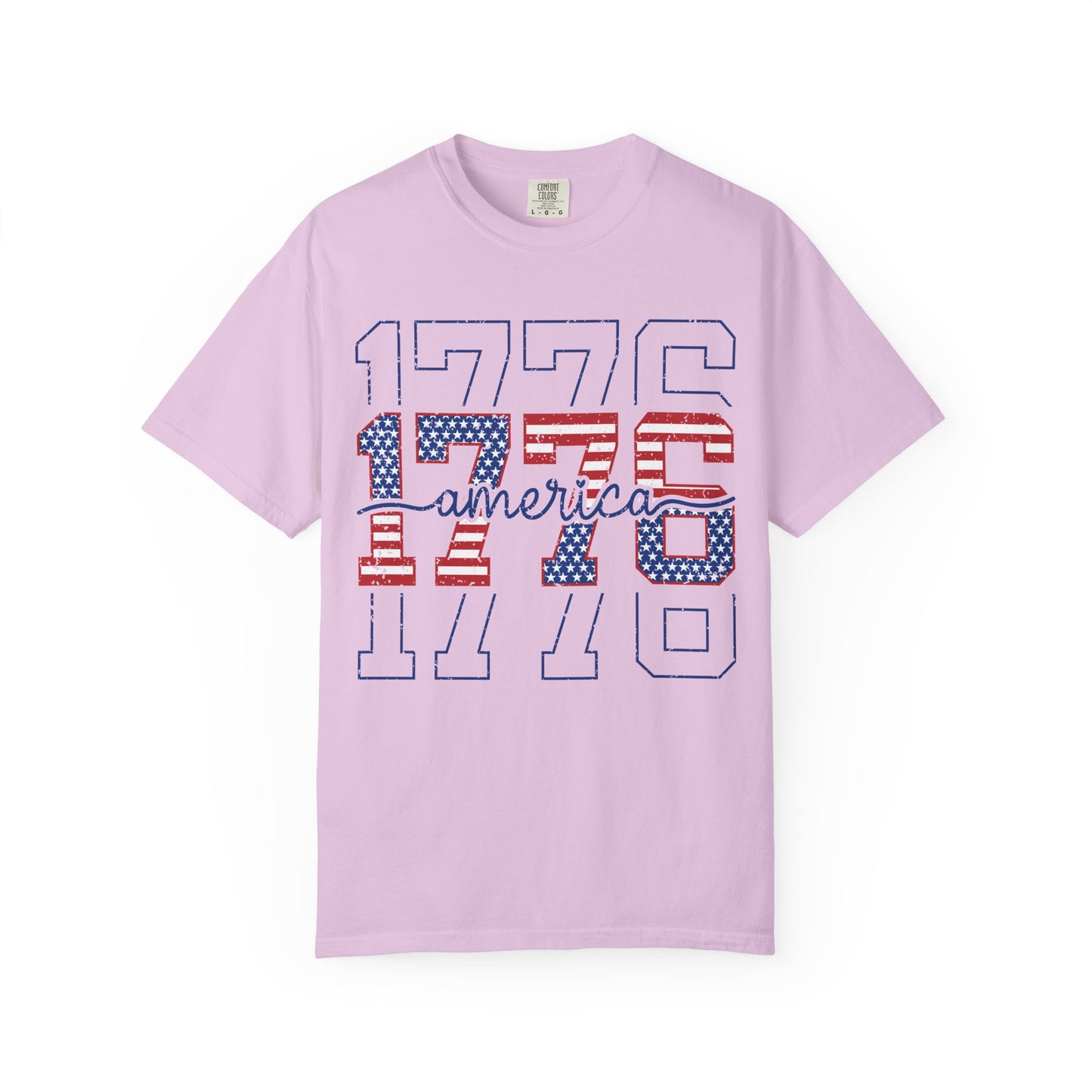 1776 Red White Blue Fourth of July T-Shirt • Vintage Patriotic Graphic Tee