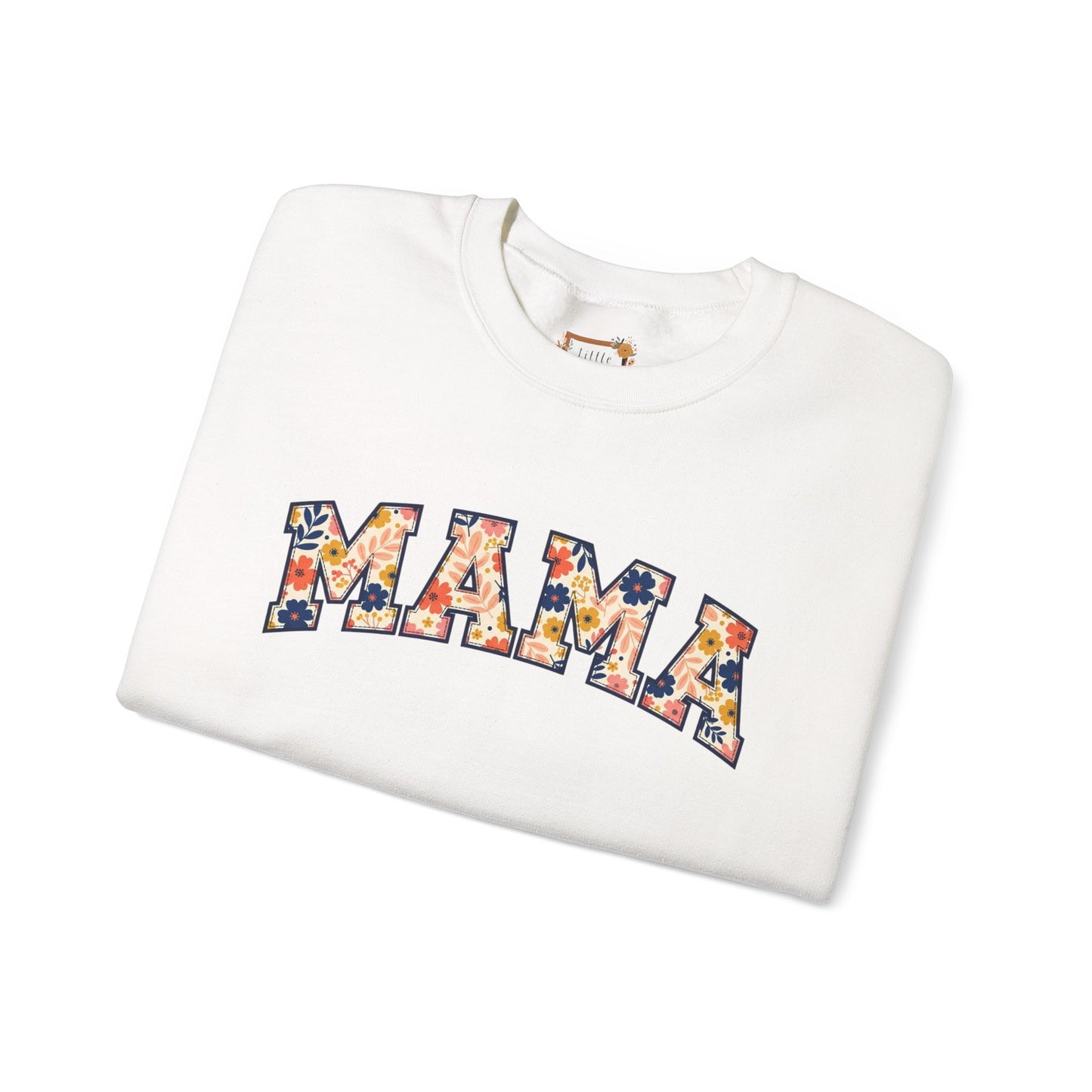 Mama Graphic Crewneck Sweatshirt, Cozy Mom Sweatshirt, Mother's Day Gift, Unisex Family Wear, Fall Layering Essential
