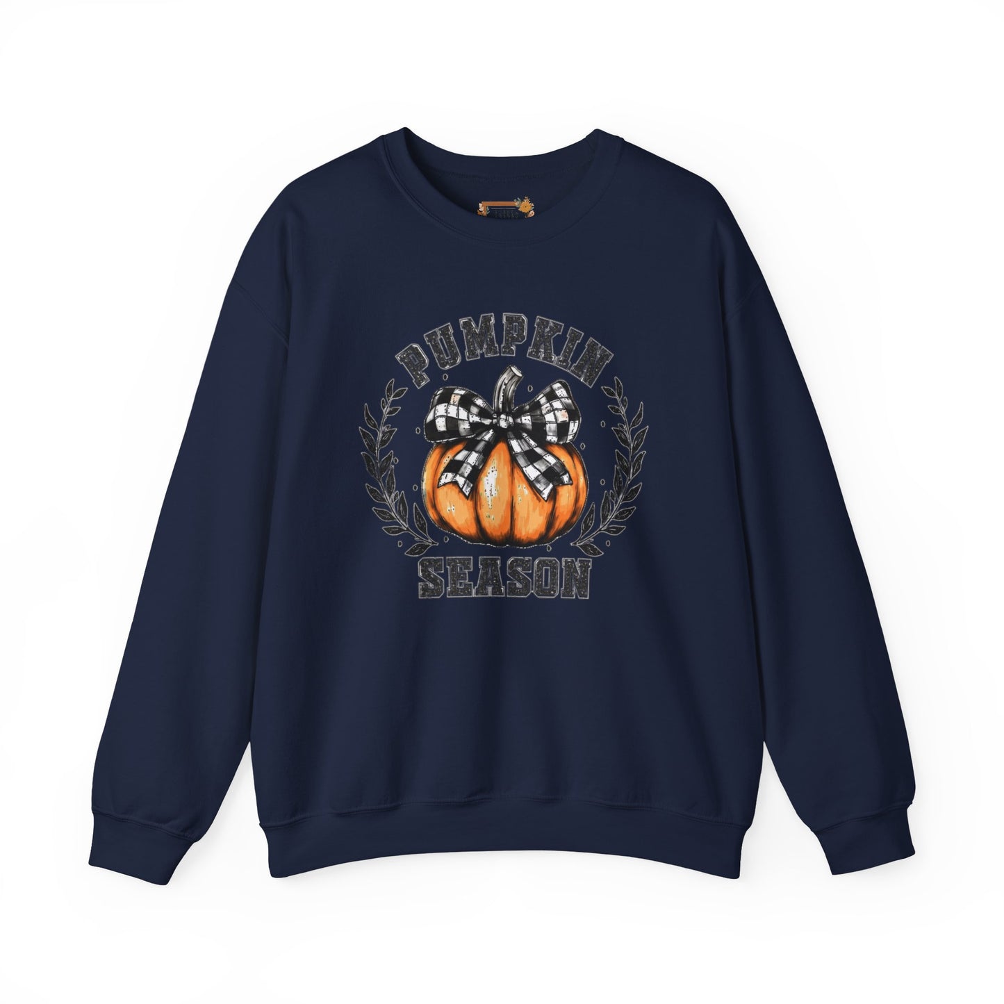 Pumpkin Season Crewneck Sweatshirt, Cozy Fall Apparel, Unisex Sweatshirt, Autumn Fashion, Thanksgiving Gift, Seasonal Style