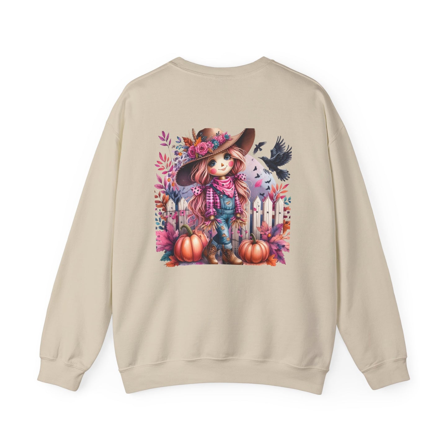 Girly Scarecrow Crewneck Sweatshirt