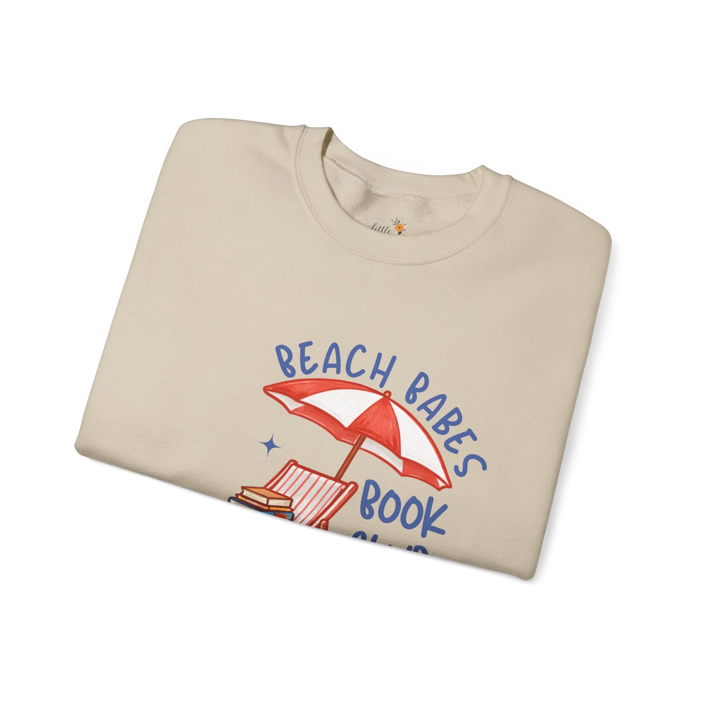 Beach Babes Book Club Sweatshirt • Beach Reader Crewneck • Coastal Summer Book Lover Pullover