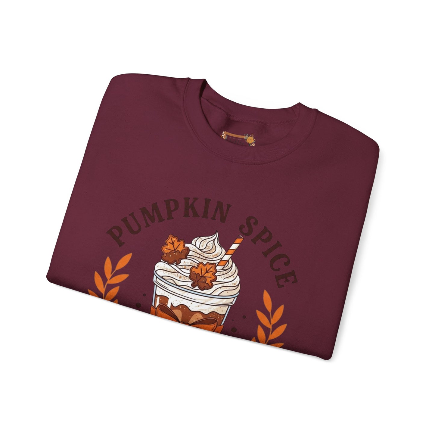 Pumpkin Spice Coffee Club Sweatshirt, Cozy Fall Apparel, Unisex Crewneck, Gift for Coffee Lovers, Autumn Fashion