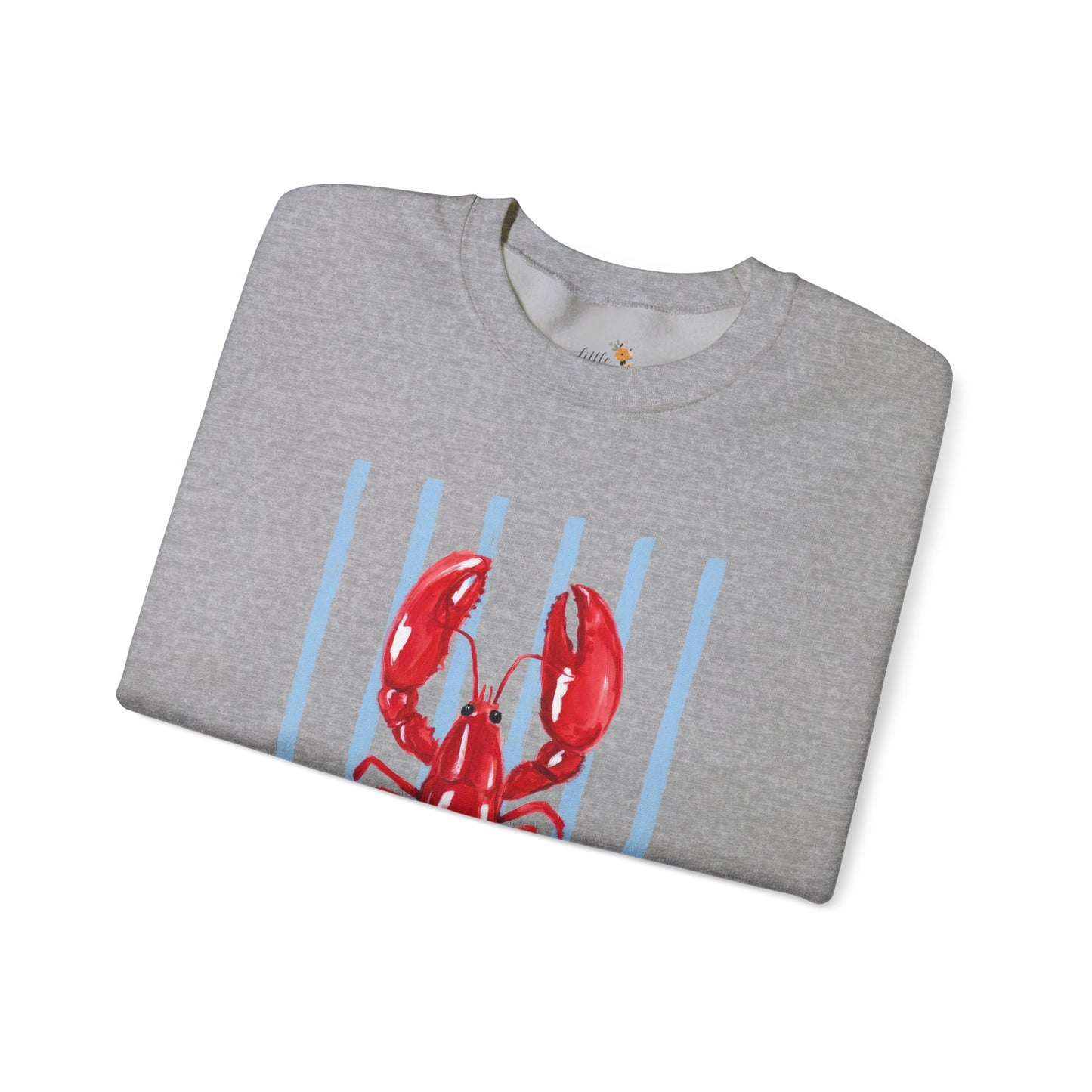 Coastal Lobster Sweatshirt • Beach Vacation Crewneck • Summer Coastal Graphic Sweatshirt • Nautical Pullover