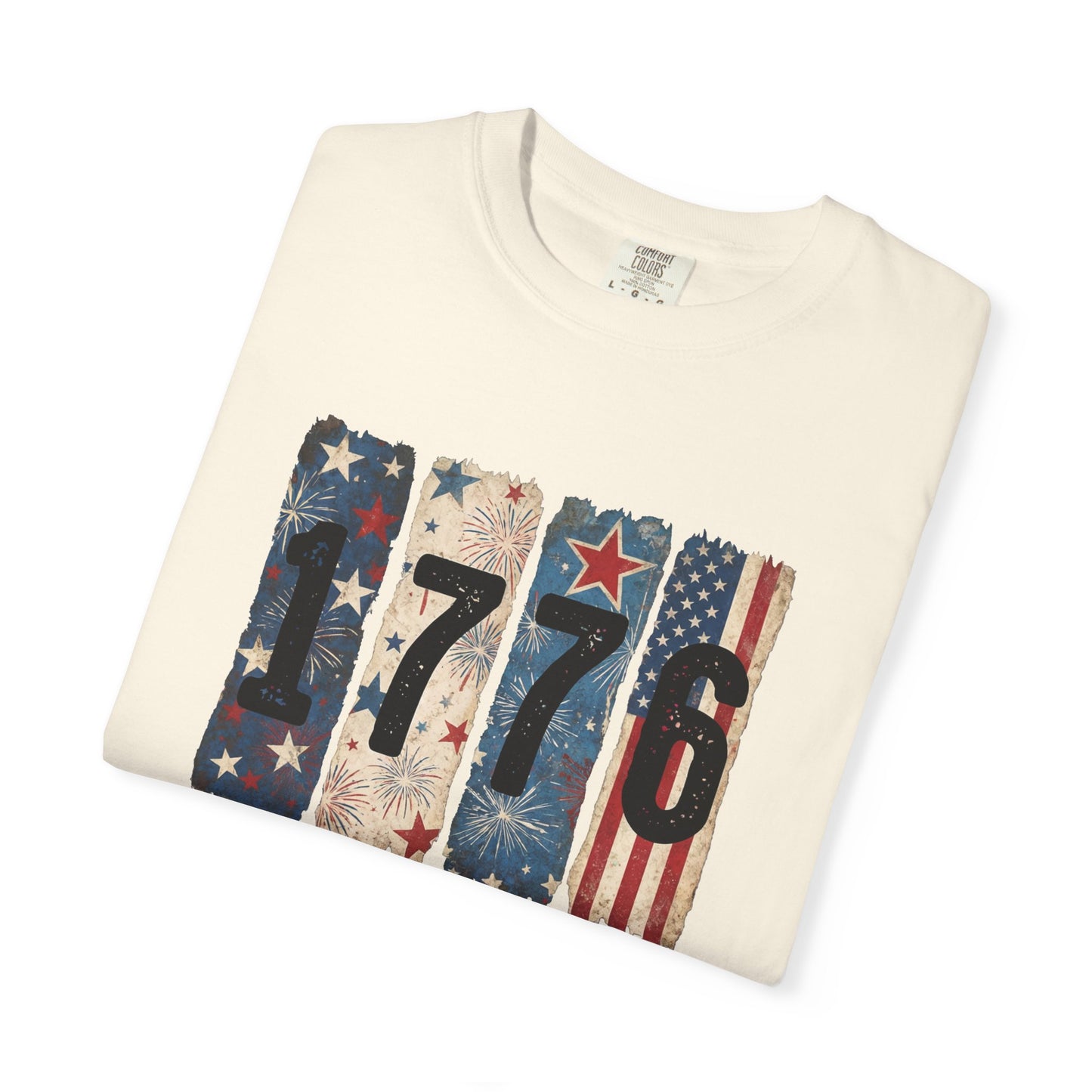 1776 Vintage America T-Shirt • Retro 4th of July Shirt • Red White Blue Graphic Tee