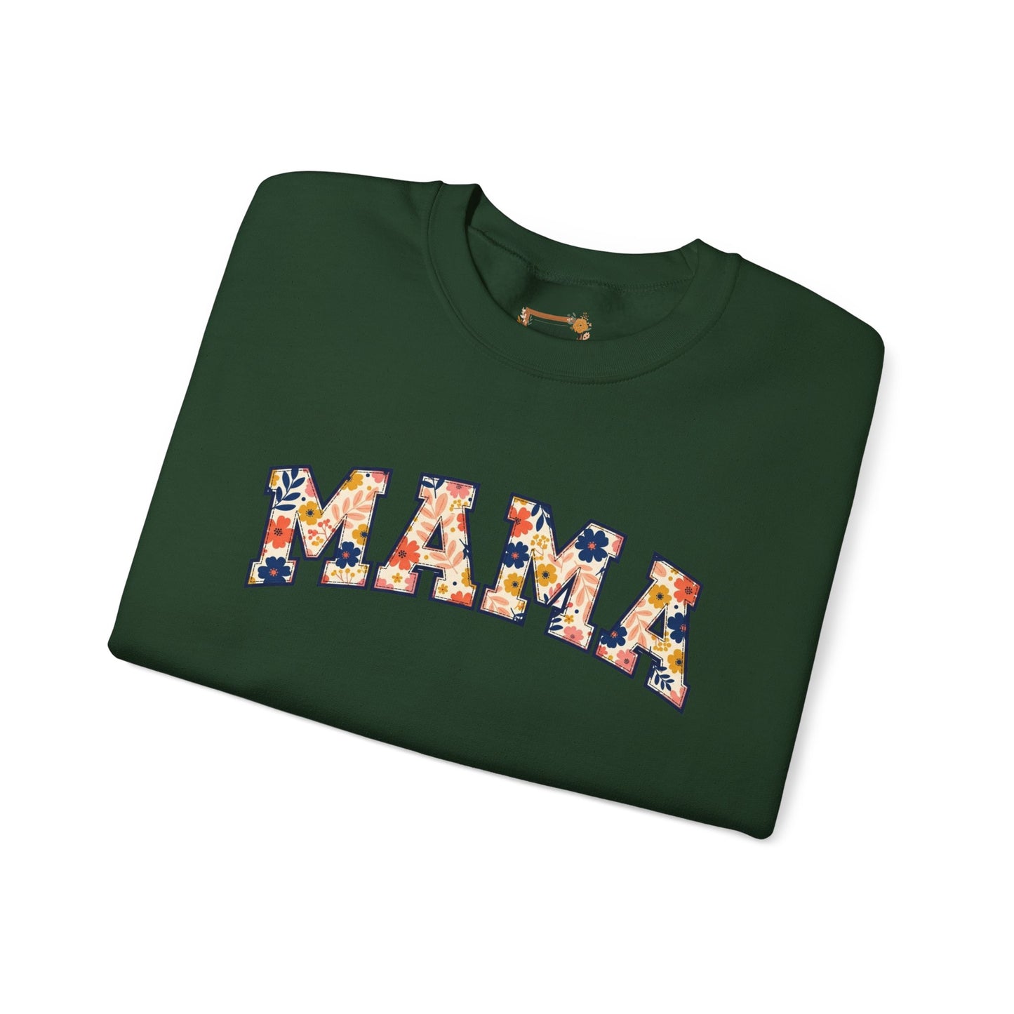 Mama Graphic Crewneck Sweatshirt, Cozy Mom Sweatshirt, Mother's Day Gift, Unisex Family Wear, Fall Layering Essential