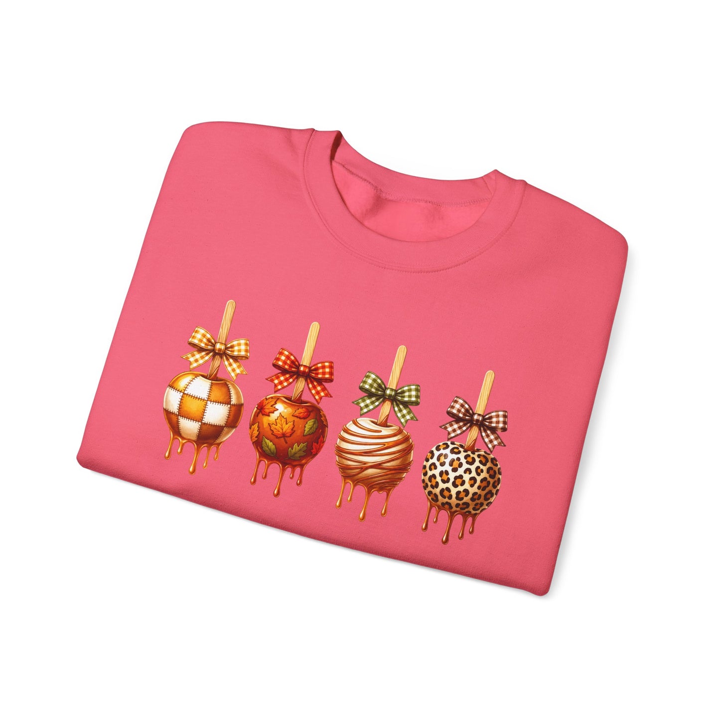 Caramel Apple Crewneck • Fall Apple Shirt • Autumn Graphic Tee • Baseball Caramel Apple Tee • Pumpkin Spice Shirt • Cute Fall Sweatshirt • Comfort Colors Tee