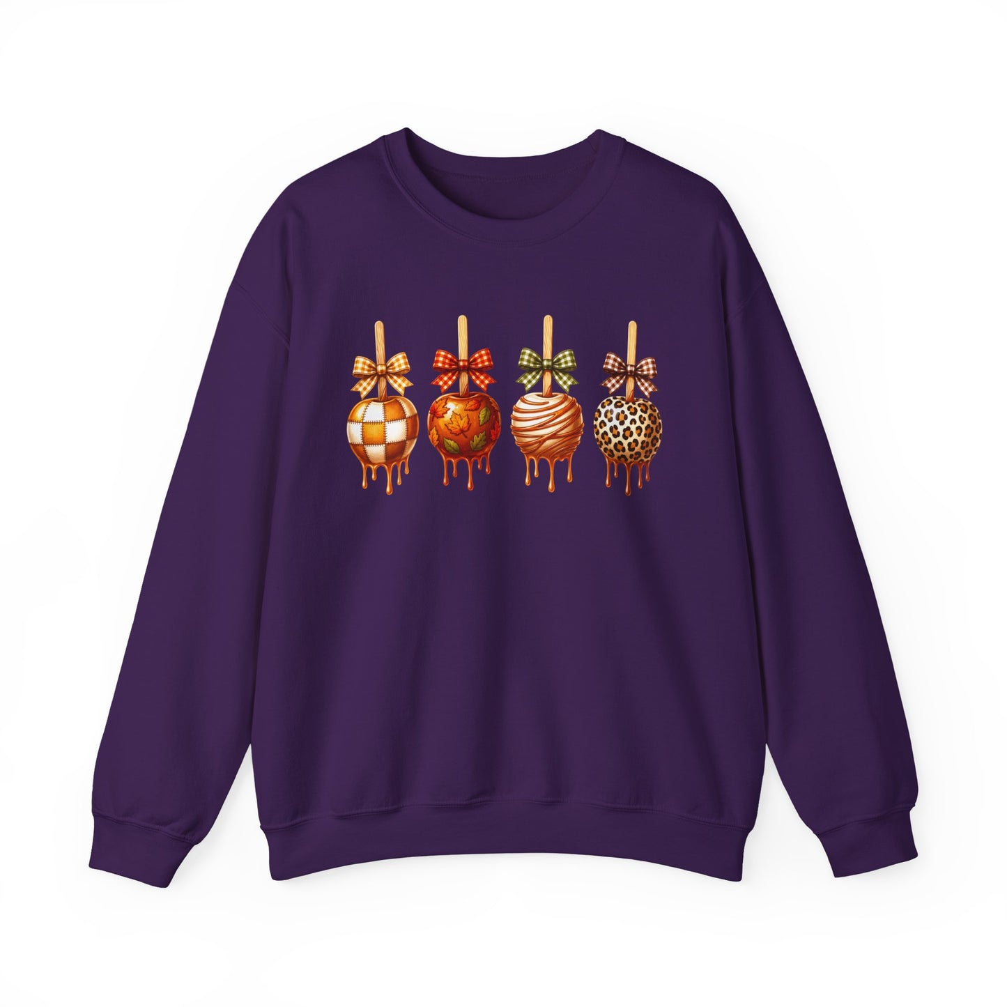 Caramel Apple Crewneck • Fall Apple Shirt • Autumn Graphic Tee • Baseball Caramel Apple Tee • Pumpkin Spice Shirt • Cute Fall Sweatshirt • Comfort Colors Tee