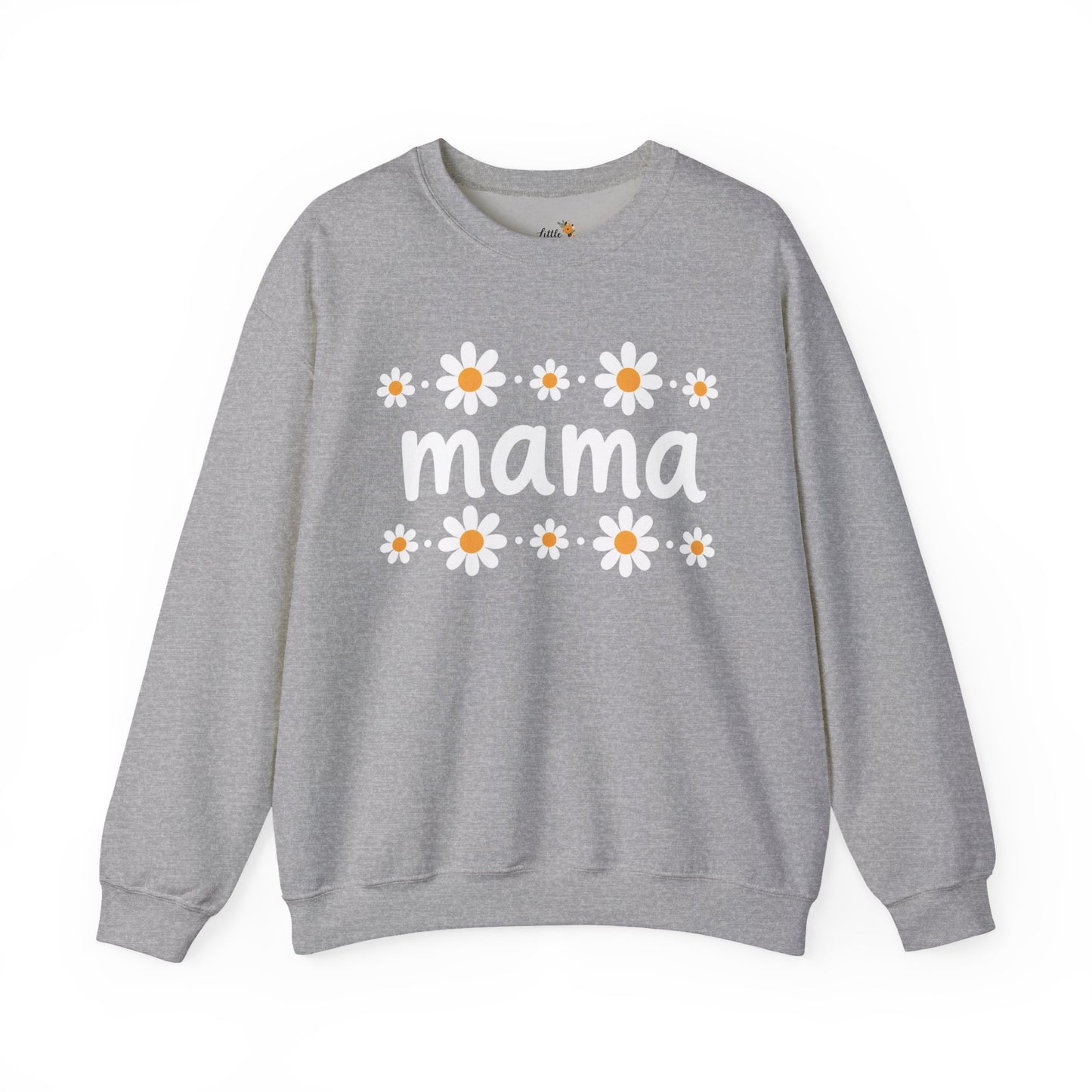 Retro Daisy Mama Crewneck • Floral Mama Sweatshirt • Cozy Motherhood Gift • Boutique Mom Pullover