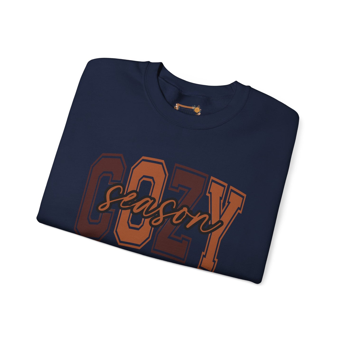 Cozy Season Sweatshirt, Unisex Crew Sweatshirt for Fall, Perfect Gift for Autumn, Comfy Fashion, Holiday Apparel