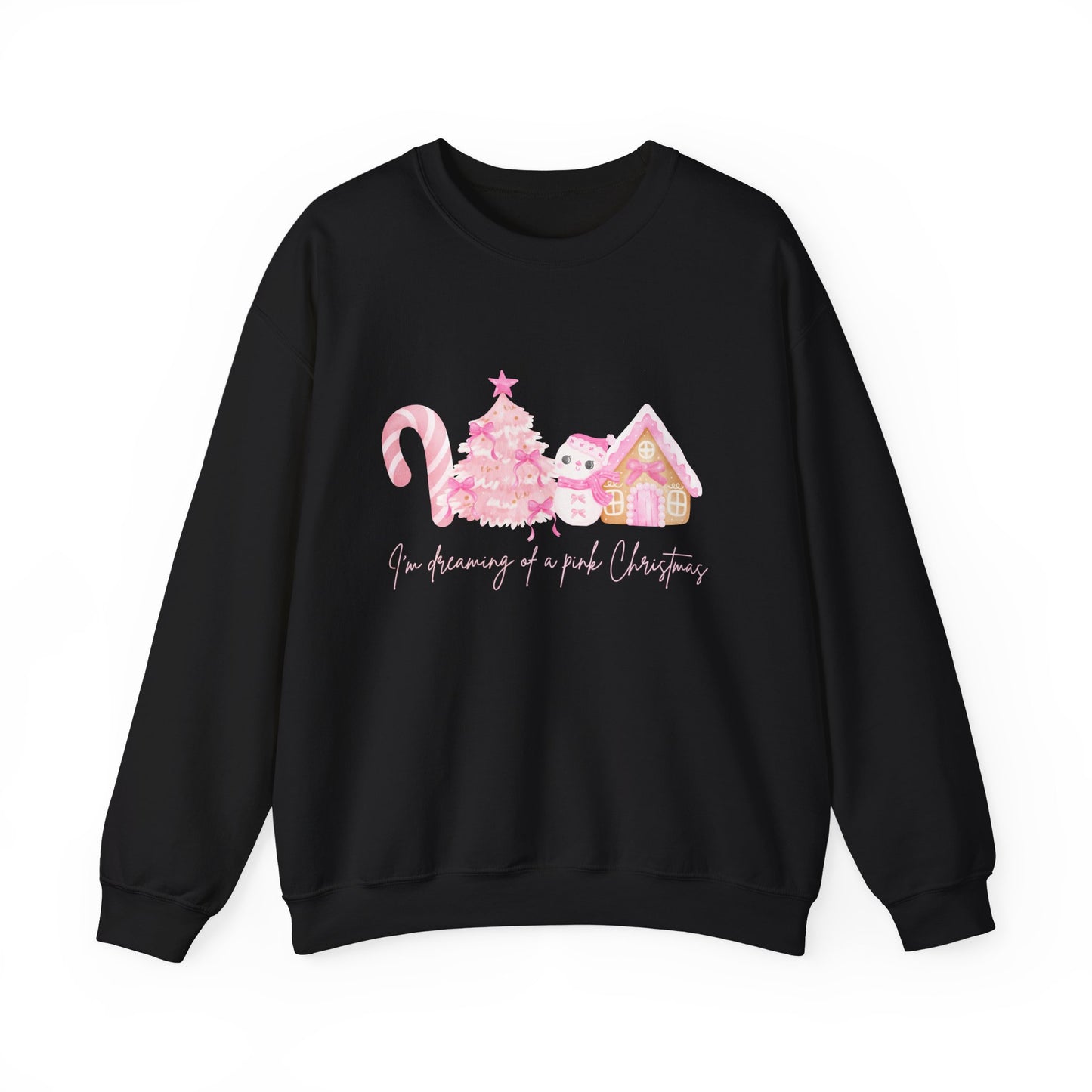 Pink Christmas Crewneck Sweatshirt