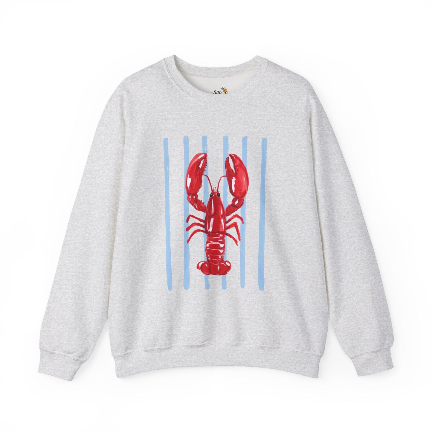Coastal Lobster Sweatshirt • Beach Vacation Crewneck • Summer Coastal Graphic Sweatshirt • Nautical Pullover