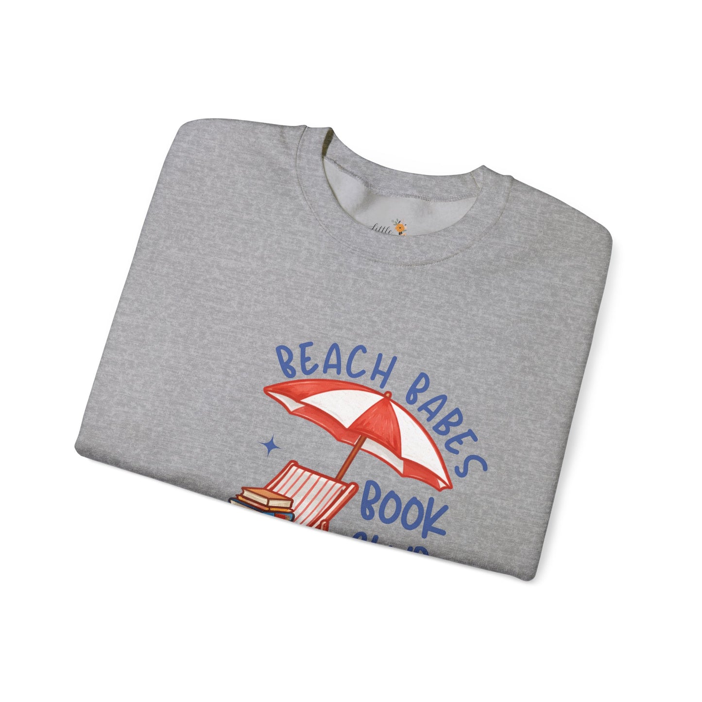 Beach Babes Book Club Sweatshirt • Beach Reader Crewneck • Coastal Summer Book Lover Pullover