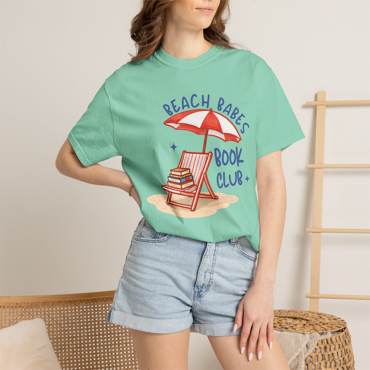 Beach Babes Book Club Shirt • Beach Reader Graphic Tee • Coastal Summer Book Lover Shirt • Vacation Outfit