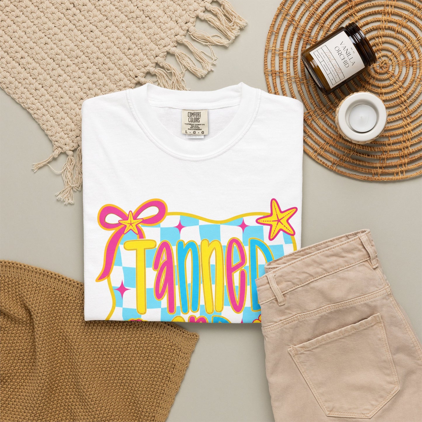 Tanned and Tipsy Shirt • Beach Vacation Graphic Tee • Summer Beach Girl Shirt • Tropical Summer Outfit