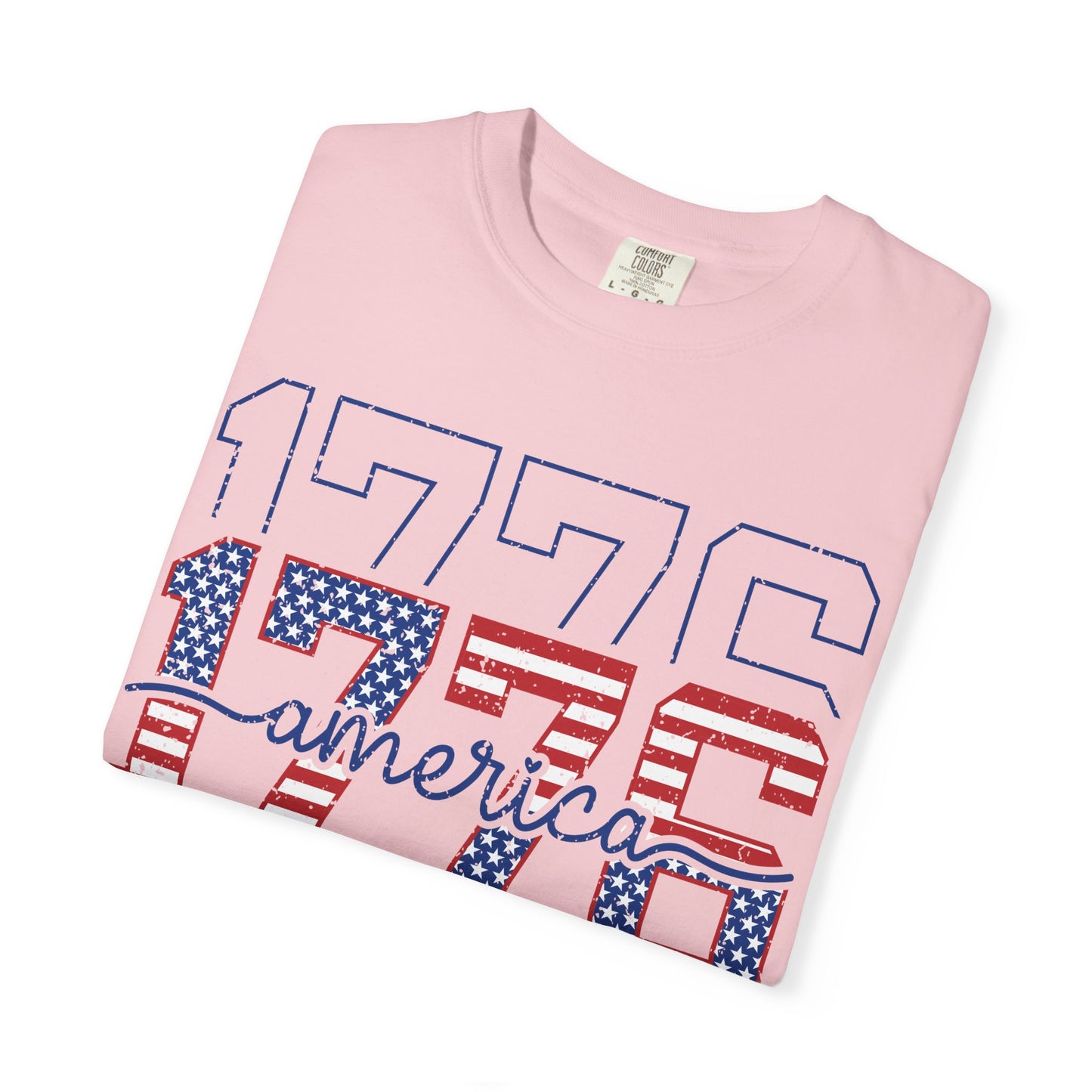 1776 Red White Blue Fourth of July T-Shirt • Vintage Patriotic Graphic Tee