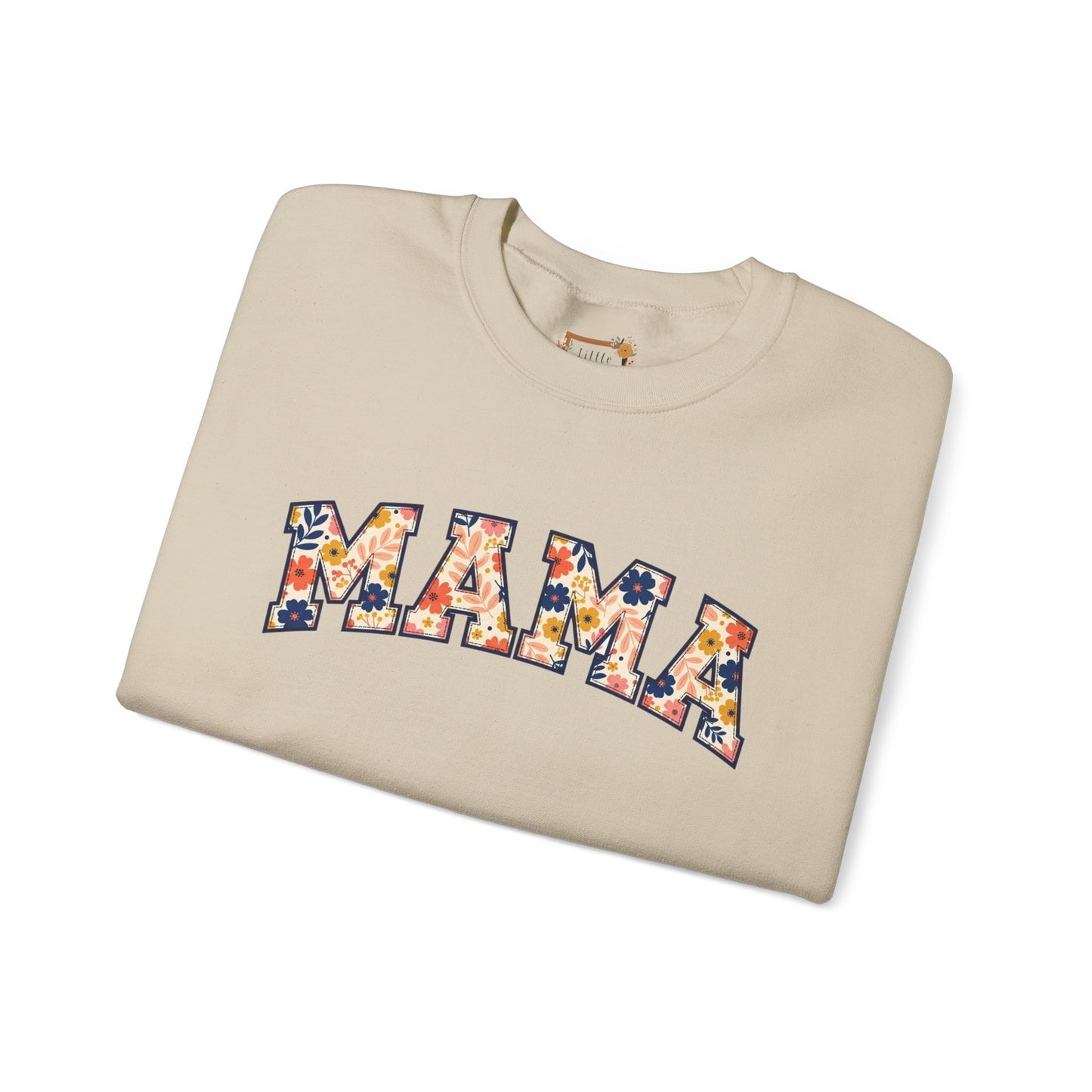 Mama Graphic Crewneck Sweatshirt, Cozy Mom Sweatshirt, Mother's Day Gift, Unisex Family Wear, Fall Layering Essential