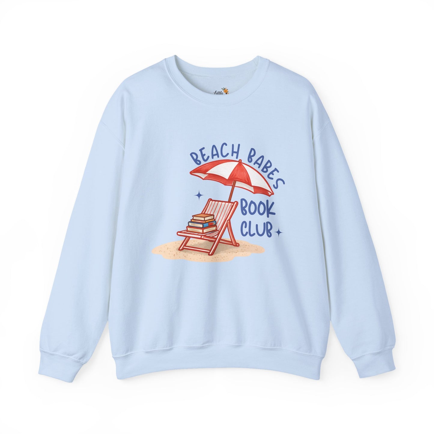 Beach Babes Book Club Sweatshirt • Beach Reader Crewneck • Coastal Summer Book Lover Pullover