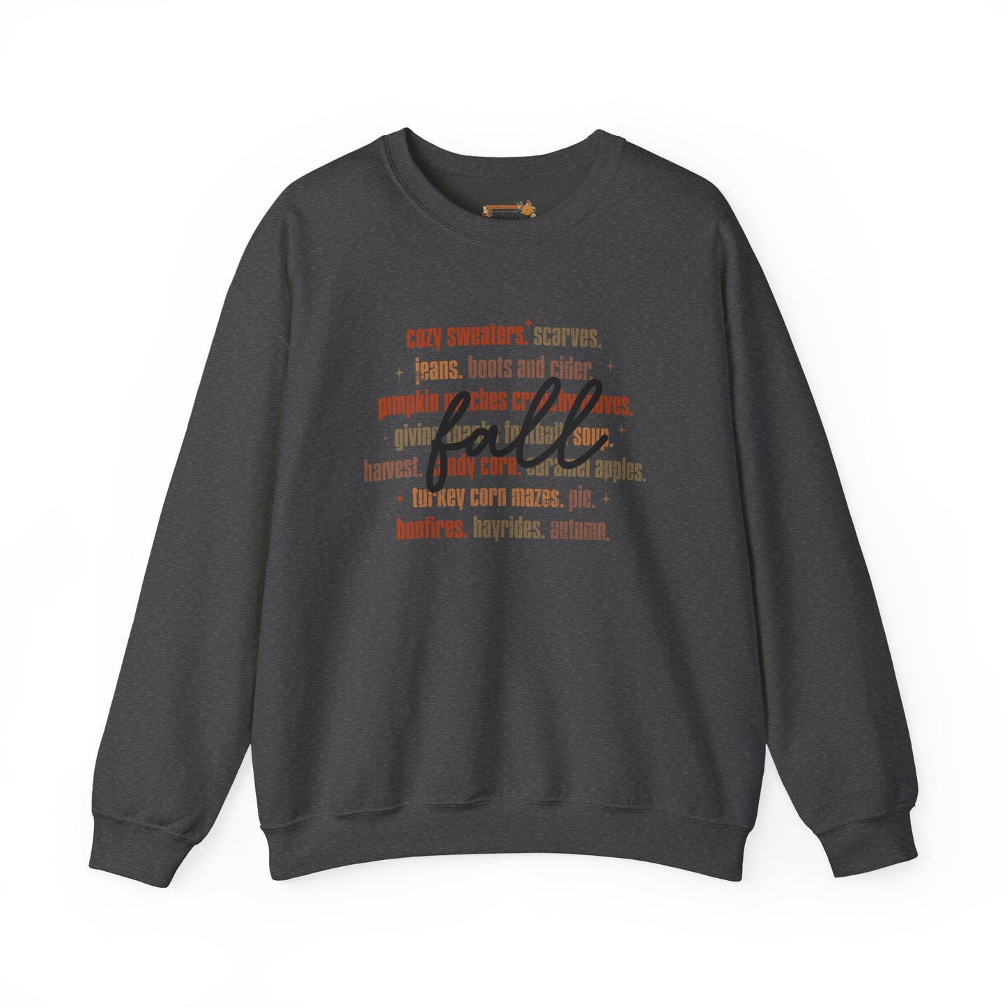 Cozy Fall Sweatshirt - Unisex Heavy Blend™ Crewneck, Autumn Fashion, Perfect Gift, Pumpkin Spice Vibe, Warm & Casual Wear