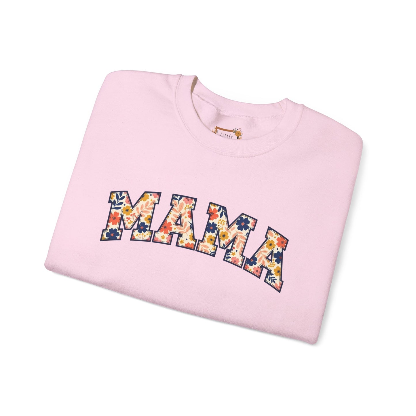 Mama Graphic Crewneck Sweatshirt, Cozy Mom Sweatshirt, Mother's Day Gift, Unisex Family Wear, Fall Layering Essential