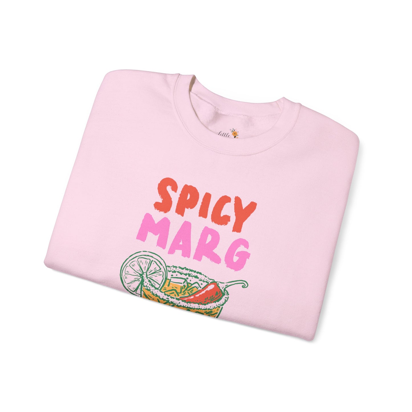 Spicy Marg Sweatshirt • Margarita Summer Crewneck • Girls Night Vacation Sweatshirt • Beach Fiesta Pullover