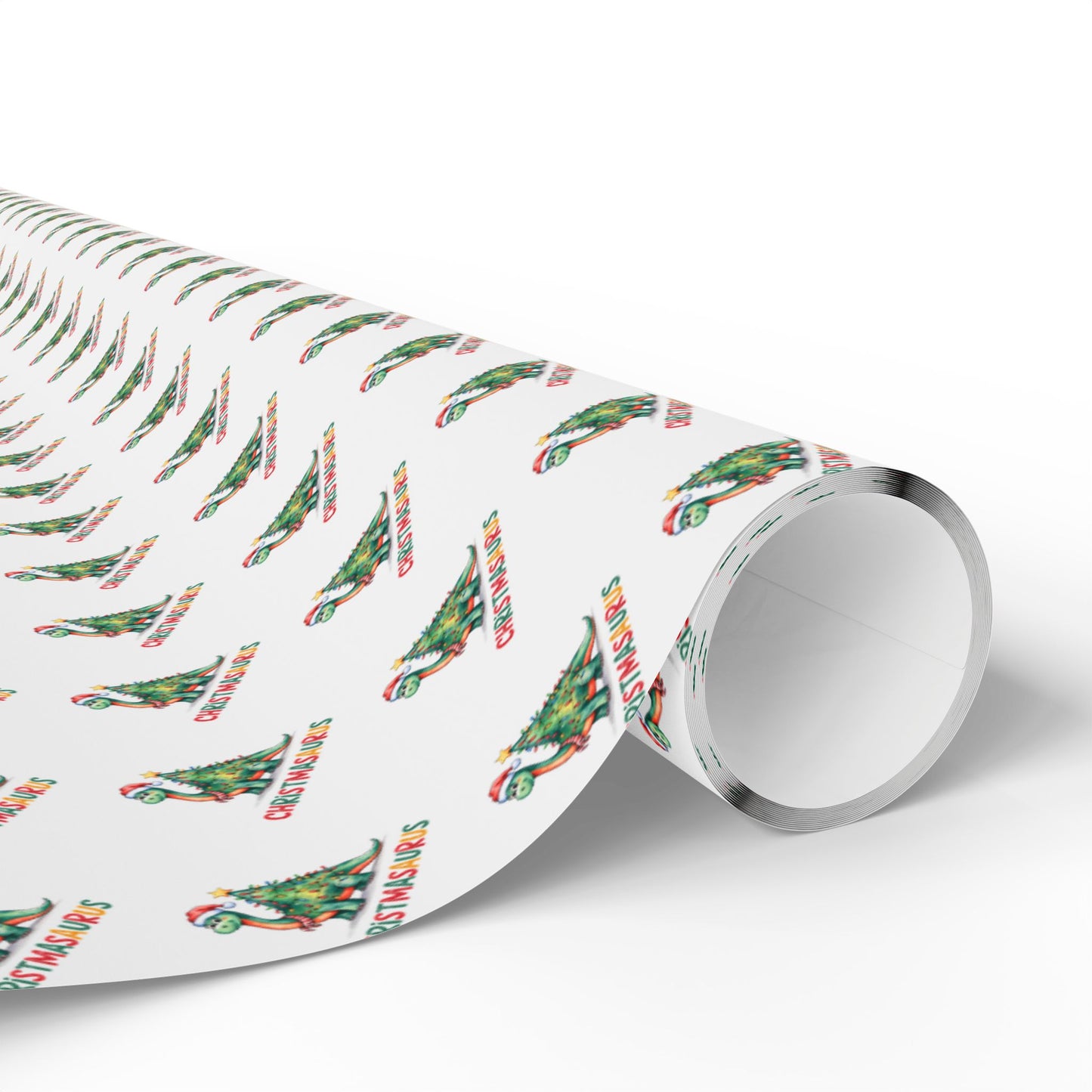 Christmasaurus Wrapping Paper & Blanket | Cute Dinosaur Christmas Design | Festive Holiday Gift Wrap | Kids Christmas Decor & Gift Idea