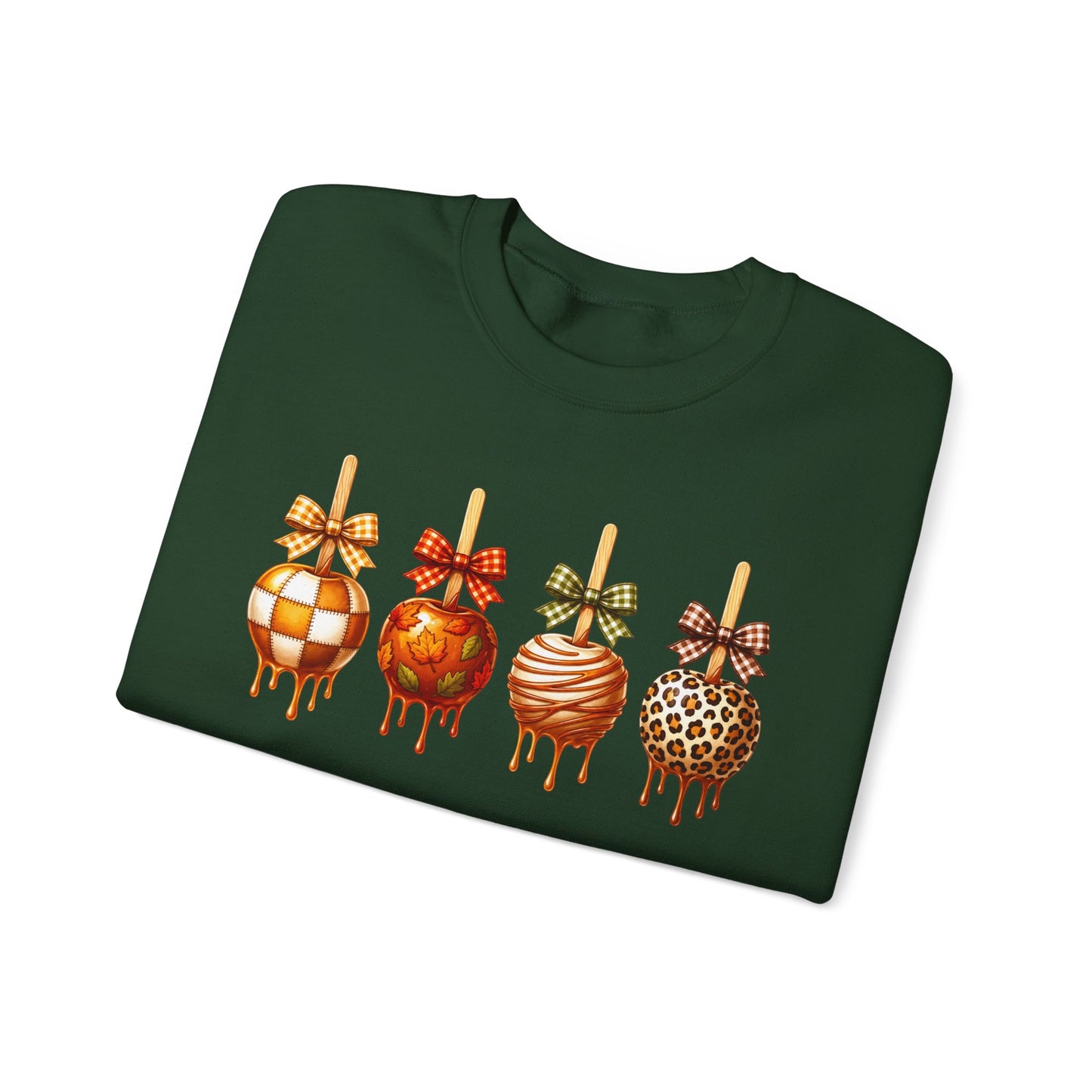 Caramel Apple Crewneck • Fall Apple Shirt • Autumn Graphic Tee • Baseball Caramel Apple Tee • Pumpkin Spice Shirt • Cute Fall Sweatshirt • Comfort Colors Tee