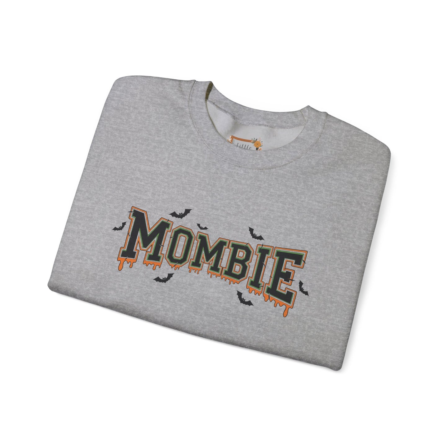 Mombie Crewneck Sweatshirt - Cozy Halloween Apparel, Great Gift for Moms, Fall Fashion, Spooky Season, Funny Sweater