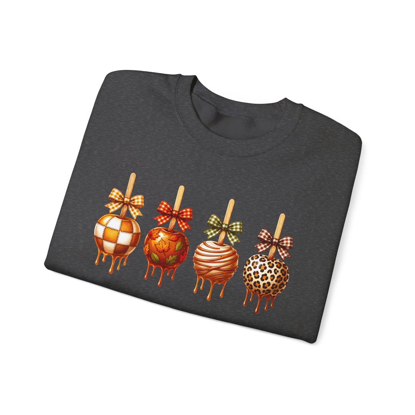 Caramel Apple Crewneck • Fall Apple Shirt • Autumn Graphic Tee • Baseball Caramel Apple Tee • Pumpkin Spice Shirt • Cute Fall Sweatshirt • Comfort Colors Tee