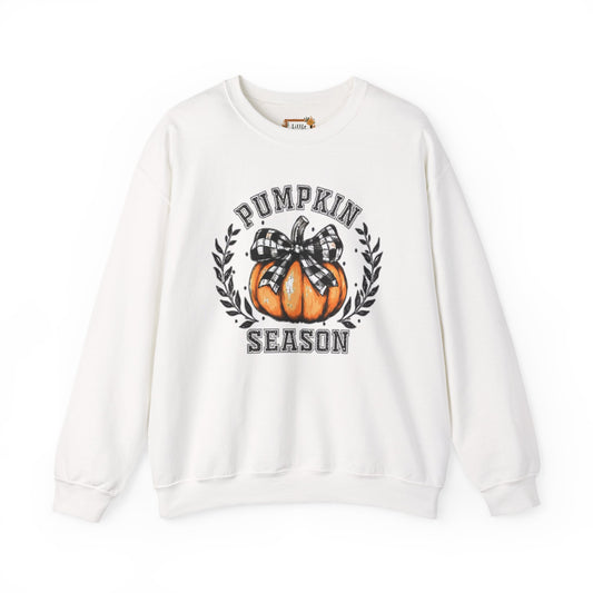Pumpkin Season Crewneck Sweatshirt, Cozy Fall Apparel, Unisex Sweatshirt, Autumn Fashion, Thanksgiving Gift, Seasonal Style