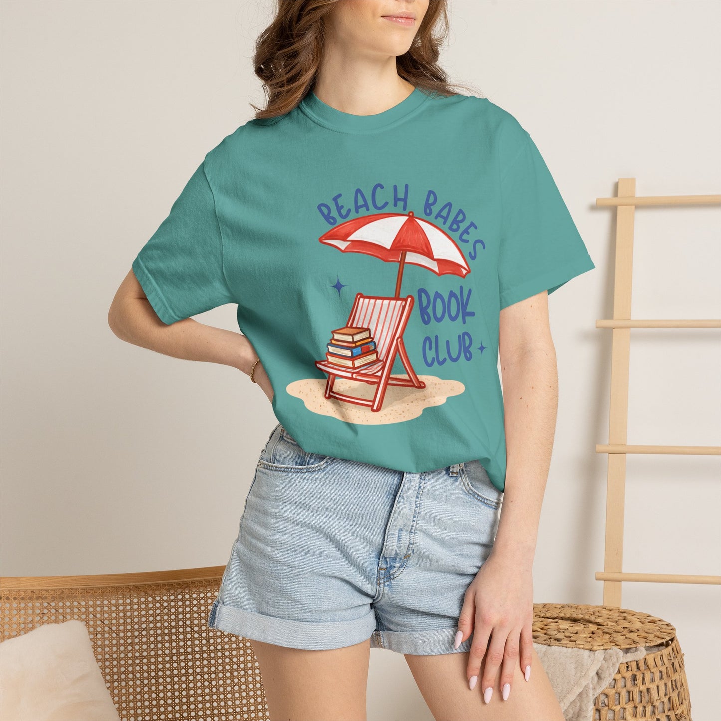 Beach Babes Book Club Shirt • Beach Reader Graphic Tee • Coastal Summer Book Lover Shirt • Vacation Outfit