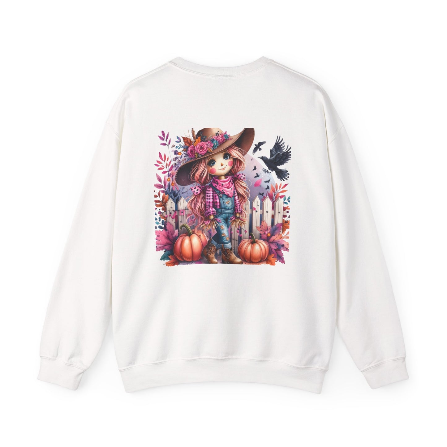 Girly Scarecrow Crewneck Sweatshirt