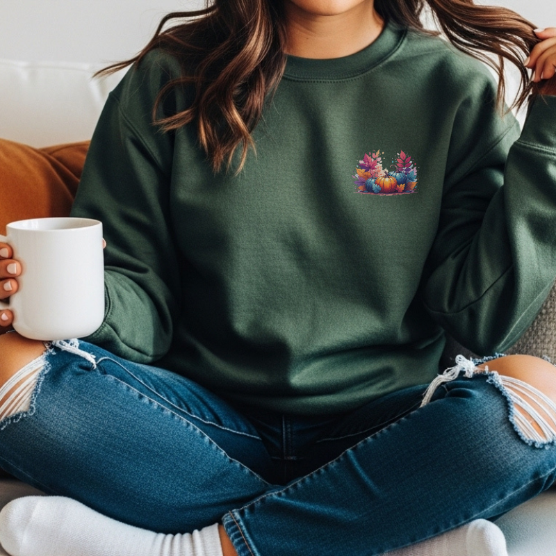 Girly Scarecrow Crewneck Sweatshirt