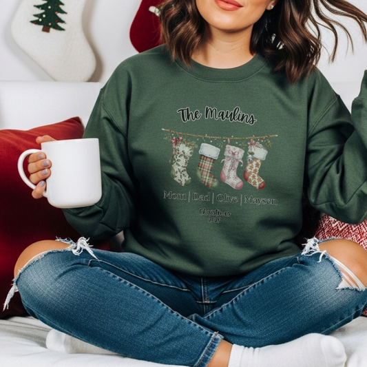 Family Name Crewneck Sweatshirt