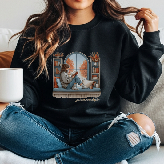 Reading Sweatshirt – Cozy Crewneck for Book Lovers | Perfect Gift for Readers, Students & Teachers | Soft & Durable,